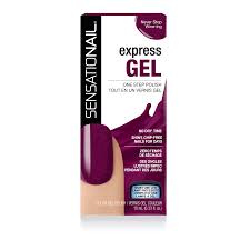 sensationail express gel nail polish