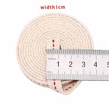 1m Strong Flat Cotton Wick Core