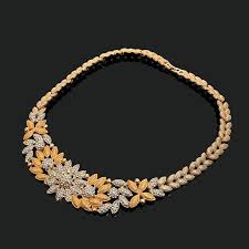 cubic zirconia gold wedding jewellery