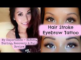 hair stroke eyebrow tattoo video