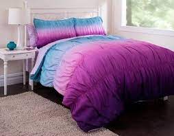 purple tie dye full comforter set
