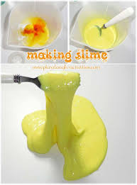 slime using contact lens solution