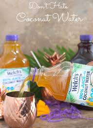 don t coconut water welch s coconut water pouring out of the conner and