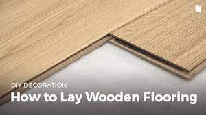 how to lay wood flooring diy projects