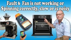 fault 6 cooker oven fan motor is not
