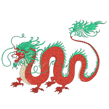 cartoon chinese dragon clipart