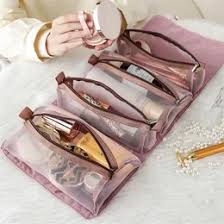 mesh zipper cosmetic bags whole