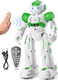 Amazon.com: KingsDragon RC Robot Toys for Kids, Gesture & Sensing Remote  Control Robot for Age 4 5 6 7 8 Year Old Boys Girls Birthday Gift Present  (Green) : Toys & Games