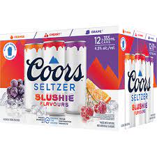coors seltzer slushie variety can