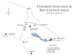 tenorio volcano and rio celeste costa