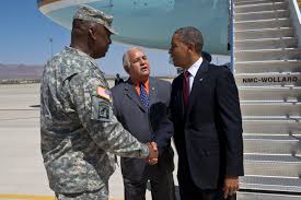 Austin was the first black commander of centcom. U S Rep Silvestre Reyes Of Texas Center And Army Gen Lloyd Austin Army Vice Chief Of