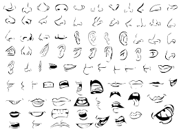 Many people have incorrectly learned how to draw a nose. Eyes And Mouth Drawing Cartoon