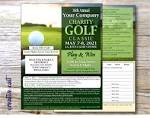 Golf Tournament Classic Charity Fundraiser Registration Adult - Etsy