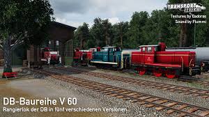 An entwicklung und bau waren fast alle namhaften lokomotivfabriken beteiligt, insgesamt wurden 942 lokomotiven dieser typen gebaut. Db V60 Tpf2 Version Transport Fever Community