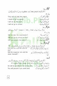 Future Indefinite Tense In Urdu And English Examples