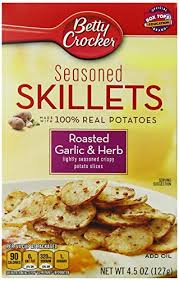 Betty Crocker Potatoes Roasted Garlic Herb 4 5 Ounce