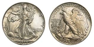 1935 Walking Liberty Half Dollar Coin Value Prices Photos