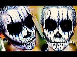 demon corpse paint halloween makeup
