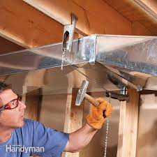 Finish A Basement With Low Air Ducts