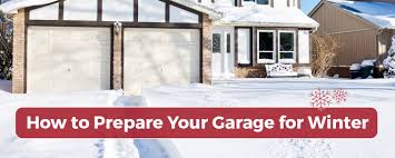 how to prepare your garage for winter