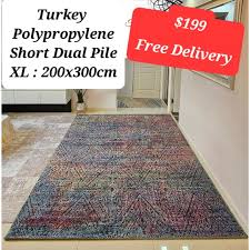 dual pile polypropylene carpet