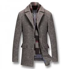 2019 Men Winter Thick Cotton Wool Jackets Coats Male Casual Fashion Slim Fit Large Size Nylon Jackets Jaqueta Outwear