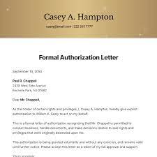 bank statement authorization letter