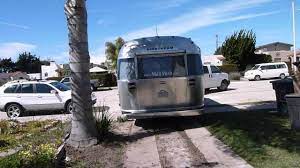 backing up the airstream into the