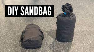 diy sandbag for at home workouts