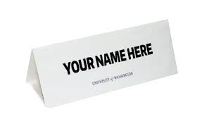 Table Name Place Cards Template Free Printable Tent Card Word N