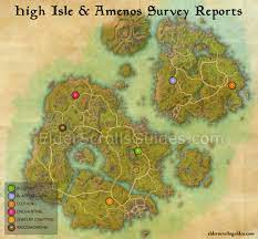 high isles survey reports map elder