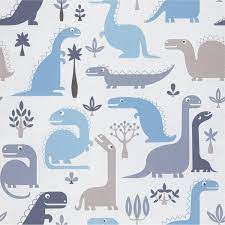 Grandeco Dinosaurs Blue Paste the Wall ...