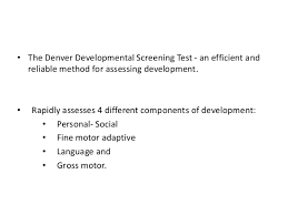 Denver Developmental Screening Test Ii Pdf File