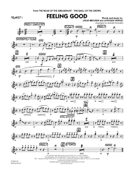 Feeling Good Trumpet 1 By Michael Buble Digital Sheet