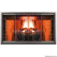The Premier View Fireplace Glass Door