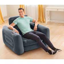 Intex Twin Pvc Inflatable Pull Out Sofa