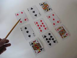 Use your index and middle finger to pull the selected cards from the top of the deck into your hand. How To Do Card Magic Tricks For Beginners Hobbylark