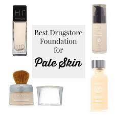 best foundations pale skin