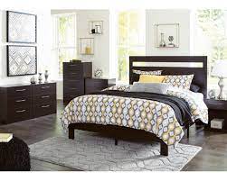 flannia black queen bedroom set