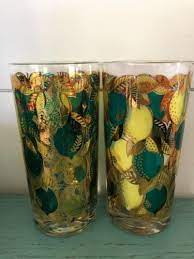 Vintage Georges Briard Cocktail Glasses