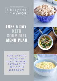 Best healthy canned soups for weight loss from list of 18 best weight loss soup recipes in your t. Ibih 5 Day Keto Soup Diet Low Carb Whole30 Sckc I Breathe I M Hungry