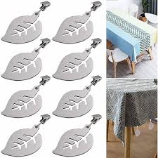 Leaf Tablecloth Pendants With Clips