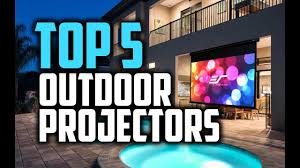 best outdoor projectors in 2018 which