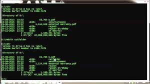 move the file using command prompt