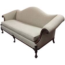 chippendale style sofa completely