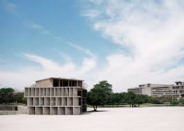 Punjab and Haryana Assembly building built by French architect Le Corbusier
