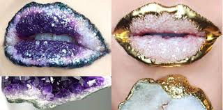 you have to watch these crystal lip art