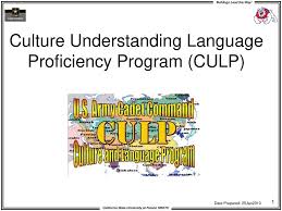 Culture Understanding Language Proficiency Program Culp