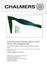 lateral torsional buckling ysis of