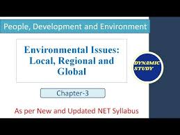 environmental issues local regional